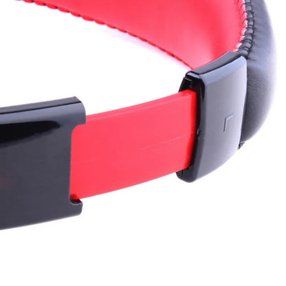 Black wireless Bluetooth headset with 40mm speakers, 300mAh battery, and up to 10m range
