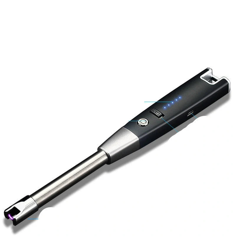 USB Charging Plasma Windproof Igniter in multiple colors for camping and outdoor use