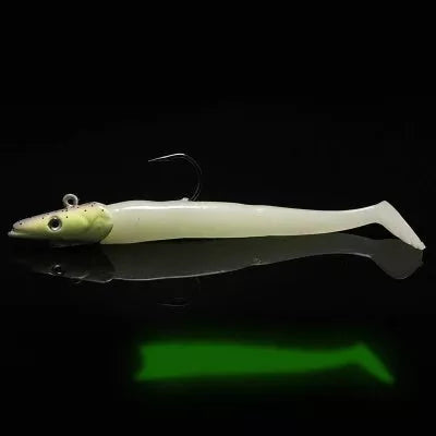 5colors lead head bionic lures for dynamic fishing in vibrant colors