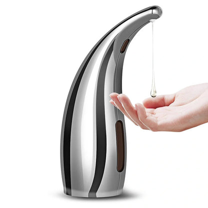 Automatic liquid soap dispenser with infrared sensor in various colors