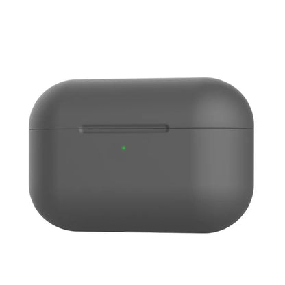 Silicone protective cover for AirPods Pro headphones in multiple colour options showing shock absorption design
