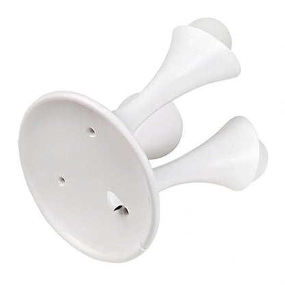 Mushroom-shaped LED night light, 21.5cm base, 26cm height, 7-colour adjustable for bedside ambiance