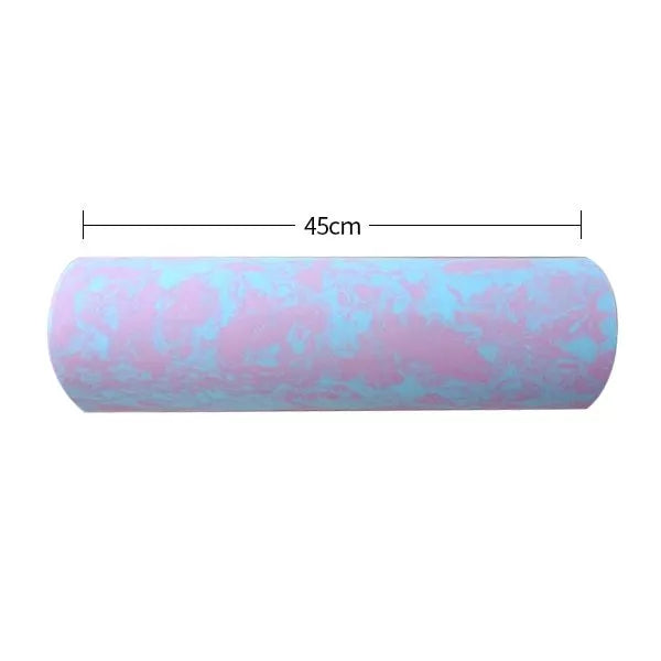 Aomardon camouflage foam shaft Yoga roller in blue-green and pink-blue for muscle relaxation