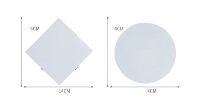 Cross-shaped decorative LED lamp with iron frame, 14cm size, for bedside and living room illumination