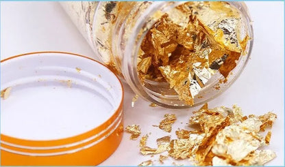 Luxury gold and silver foil paper for crafts and decor projects