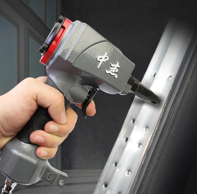 DK30 metal air nail gun for punching 2.5-3.0mm holes in fabrics, with 1.05kg weight and pneumatic operation.