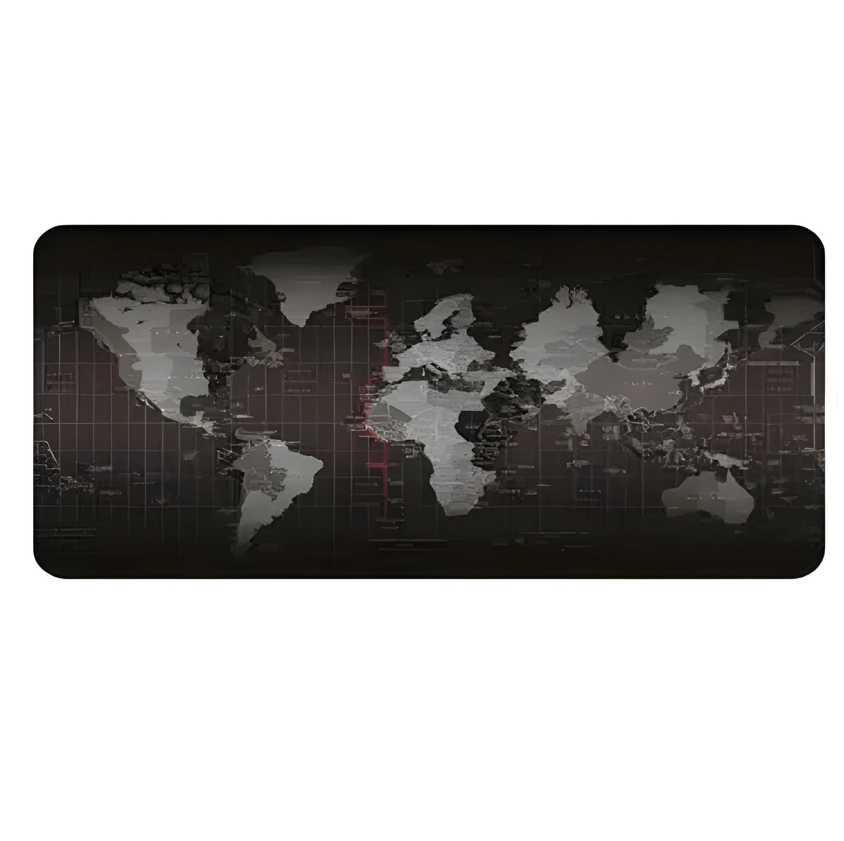 Oversized non-slip rubber keyboard and mouse pad, single-sided, 300x700x2mm desk mat