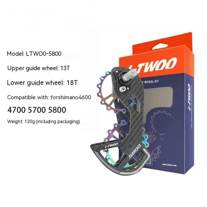 LTWOO 105 bicycle rear derailleur pulley wheels with 13T upper and 18T lower jockey wheels