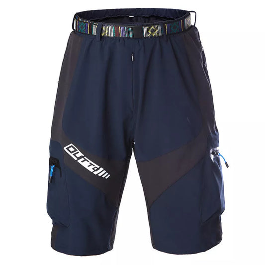 Men's off-road mountain bike cycling shorts in various colors and sizes