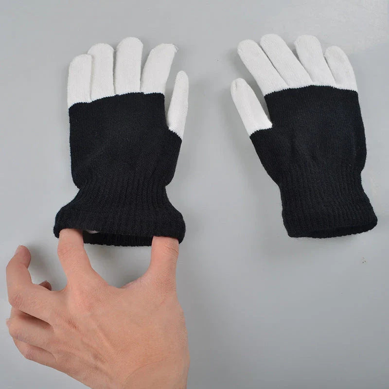 Premium Glowing Gloves with Vibrant LED Lights