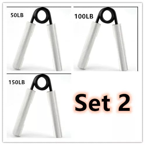 Heavy Duty Aluminum Handle with Adjustable Grip for weight training