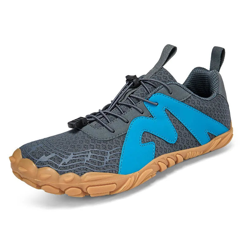 Couple sports climbing shoes with Flyknit lining and rubber sole in A83 colour options