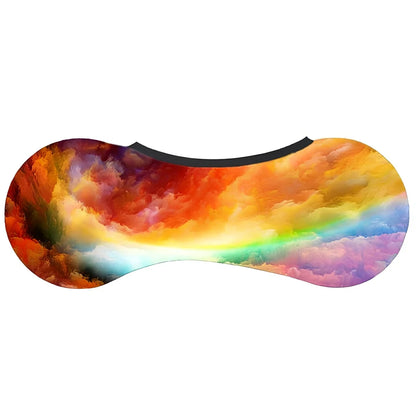 Bicycle protective cover made of 87% polyester and 13% cotton for indoor dust prevention on tyres