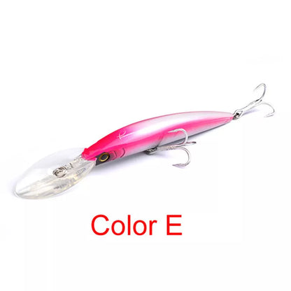 PRO BEROS Classic Minnow Bait hard plastic fishing lure in various colors
