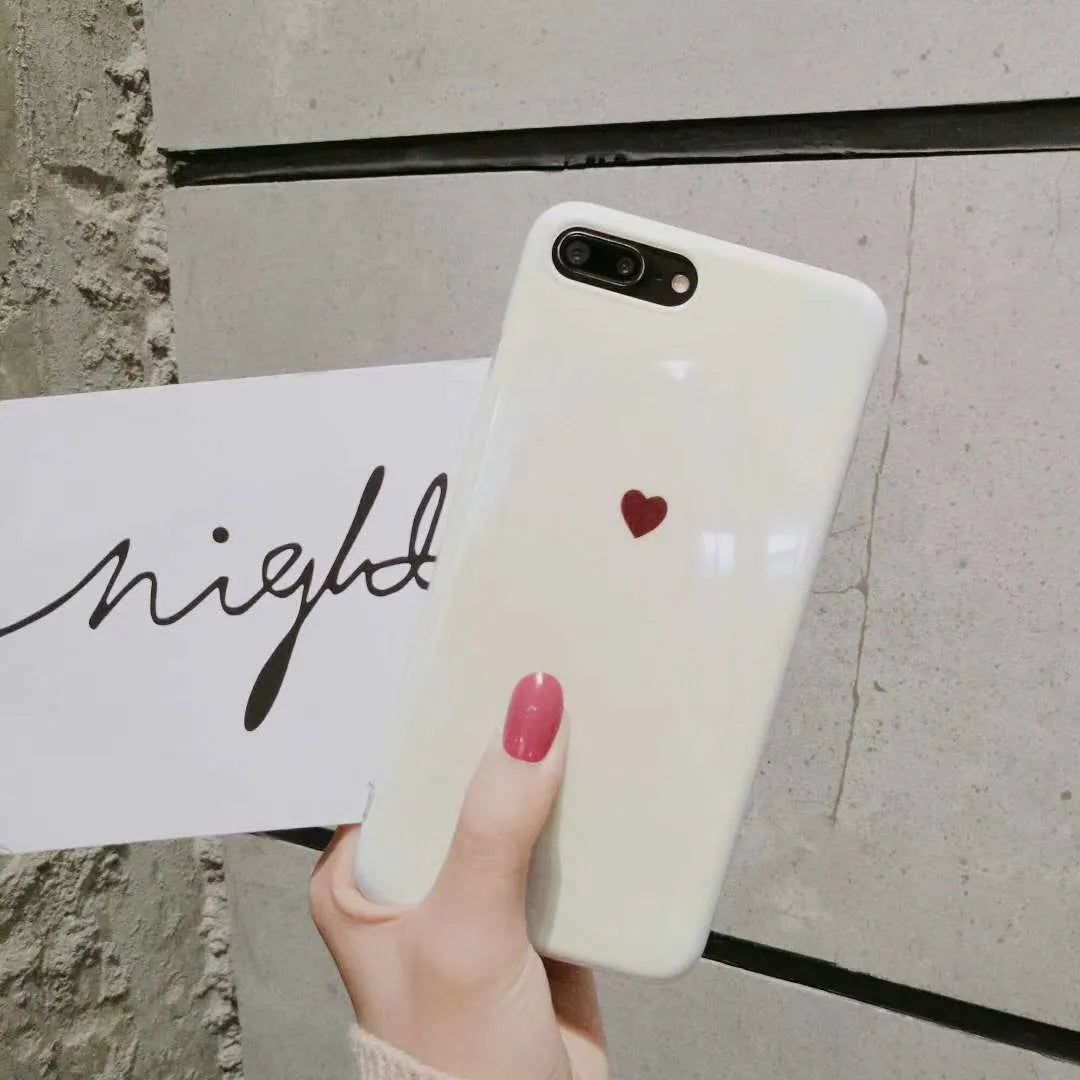 Blue light back cover case for iPhone models on a white background.