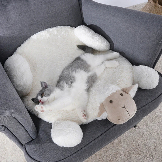 Cozy Sheep Rug: Soft, plush carpet with charming sheep design for comfortable home decor