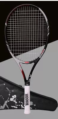 Denon Tennis Racket with carbon aluminum alloy frame in various colors