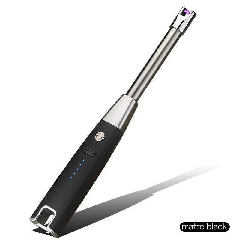 USB Charging Plasma Windproof Igniter in multiple colors for camping and outdoor use