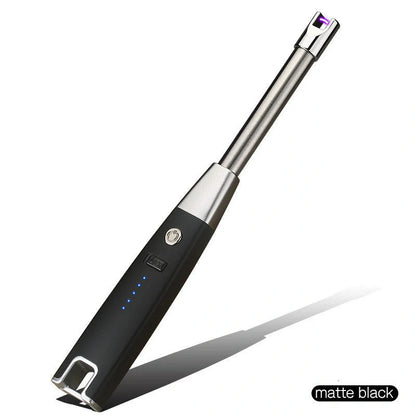 USB Charging Plasma Windproof Igniter in multiple colors for camping and outdoor use