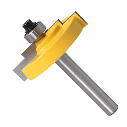 Door and window woodworking step cutter with 8mm shank and 12.7mm blade diameter