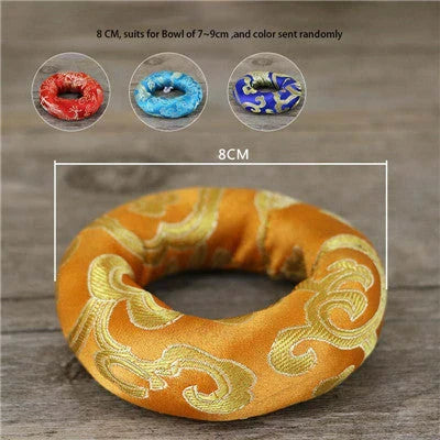 Harmonious Tibetan Singing Bowl - Copper Meditation Bowl with Vibrant, Soothing Tone