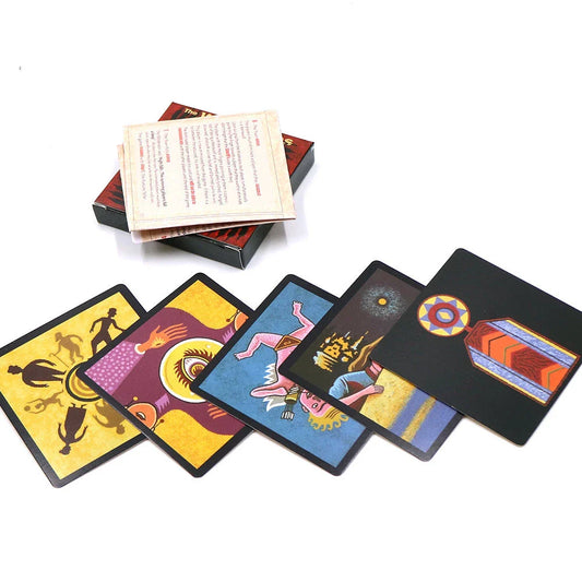 Werewolf Party Game with colorful cards and box, perfect for family game nights and social gatherings