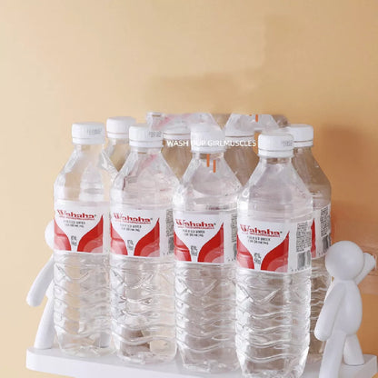 Creative little man doll design wall-mounted shelf for kitchen storage