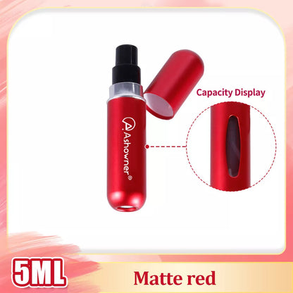 Mini Portable Perfume Bottle Spray in various colors and sizes for on-the-go fragrance