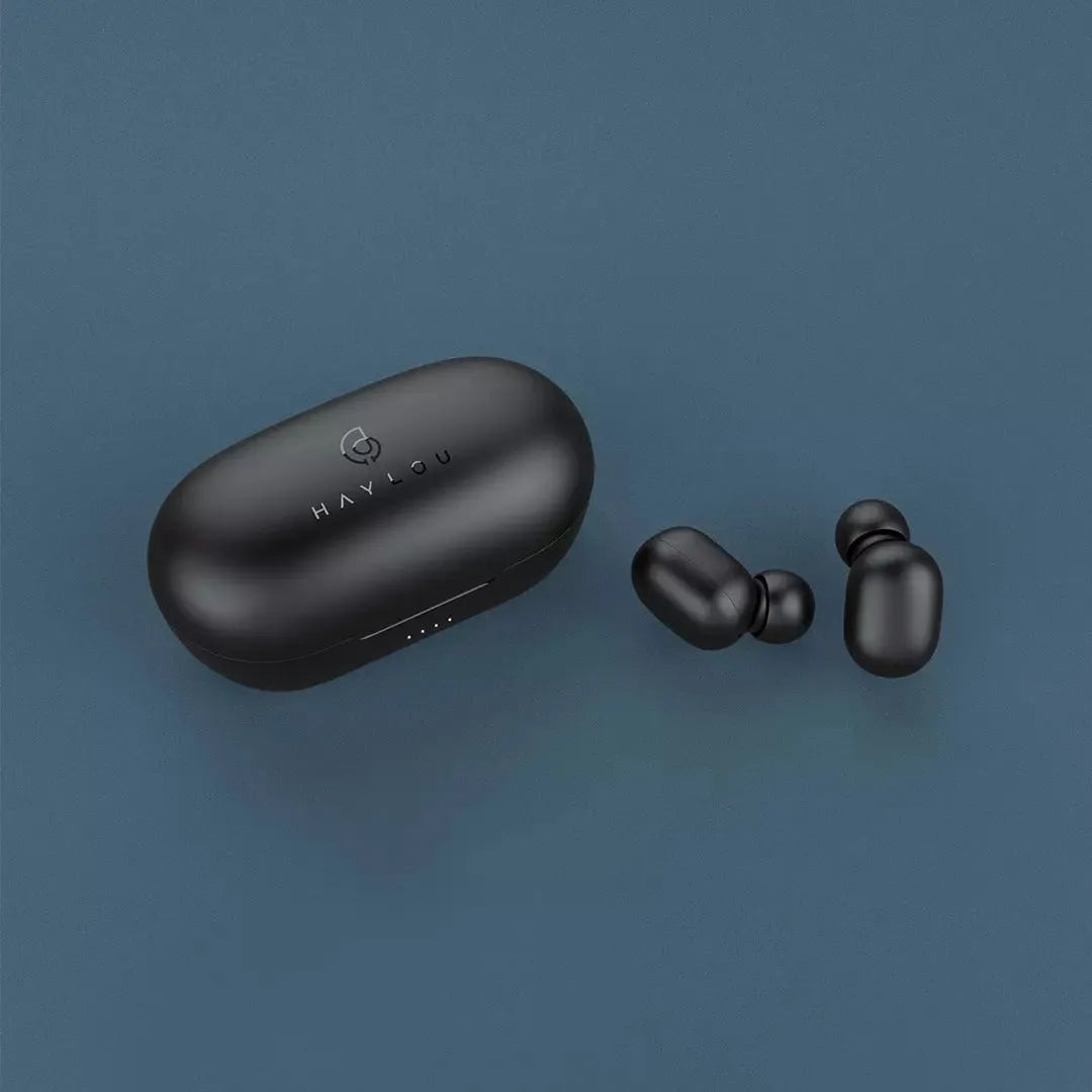 GT1 Pro true wireless headphones in black, Bluetooth 5.0 bilateral stereo earplugs with multi-point connection