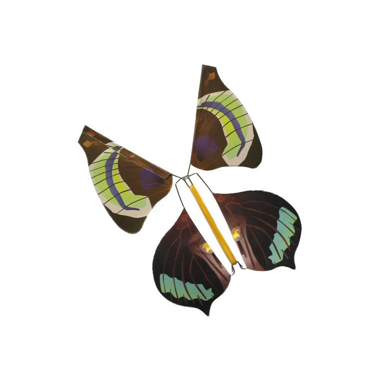 Metal Bracket Butterfly Magic Props for children, showcasing its simple design and vibrant colors