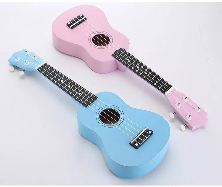 Children's 21-inch beginner guitar ukulele by Junning in various colors