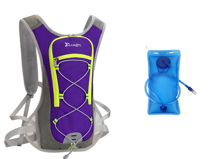 Outdoor sports backpack in multiple colours with adjustable straps and waterproof construction
