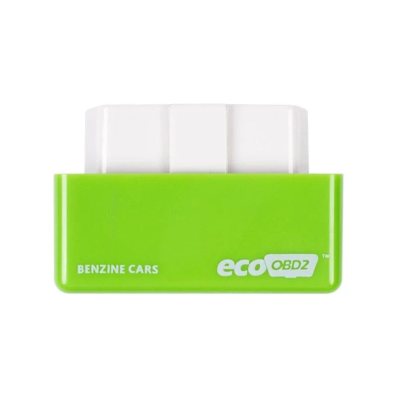 A fuel-efficient gasoline car enhancement device, the EcoOBD2 Chip Tuning Box, which can be plugged into the OBD2 port to improve fuel economy.