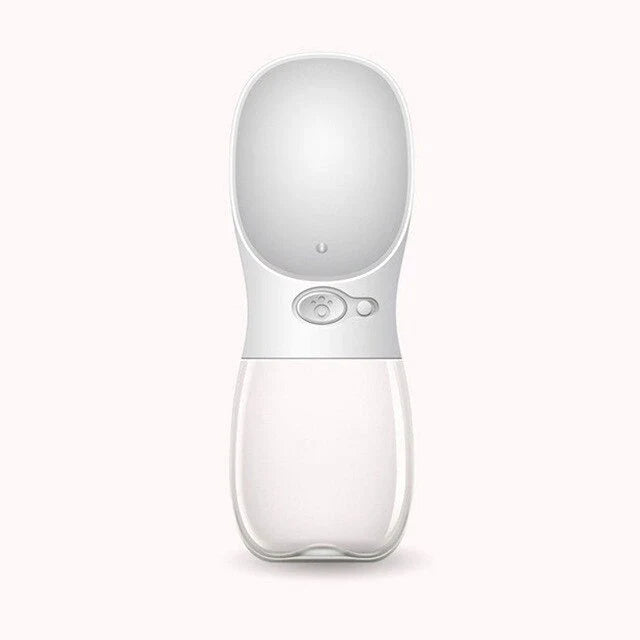 Durable and portable pet water bottle with eco-friendly materials and easy-to-use design for outdoor adventures with your furry friend