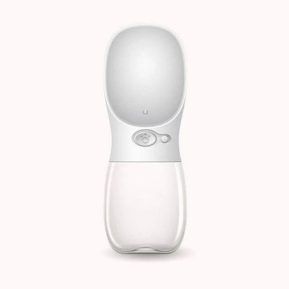 Durable and portable pet water bottle with eco-friendly materials and easy-to-use design for outdoor adventures with your furry friend