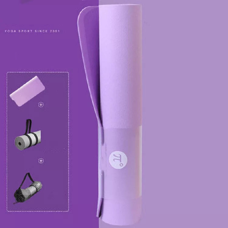 Paido TPE Yoga Mat in selected color, non-slip surface for secure workouts