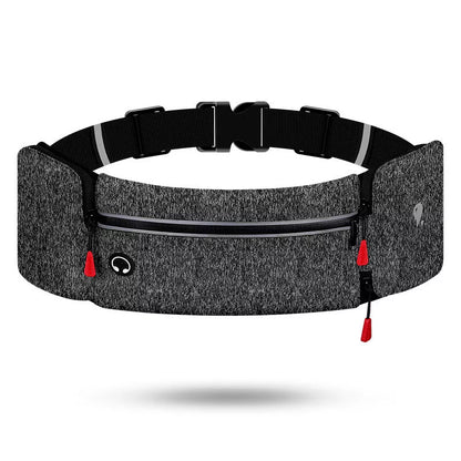 Adjustable fitness running pocket in various colors for secure storage during runs