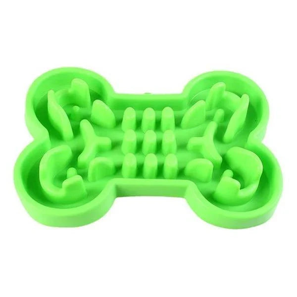 Slow-Eating Anti-Bloat Pet Bowl for Dogs - Innovative Maze Design, Durable Silicone Construction, and Variety of Vibrant Colors