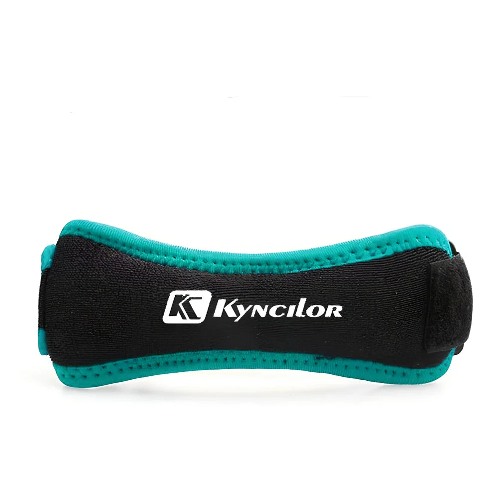 Adjustable neoprene tibia support belt for basketball and running activities