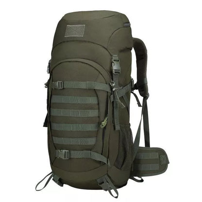 Outdoor sports large capacity backpack in khaki, army green, camouflage, or black
