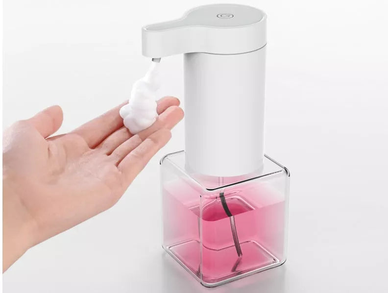 Fully automatic infrared hand sanitizer machine with 250ml transparent tank