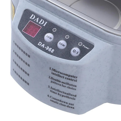 Earth ultrasonic cleaning machine with stainless steel tank and digital timer display