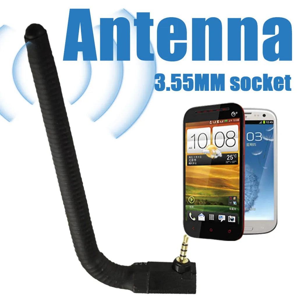 Mobile phone signal enhancement antenna with adsorption mount and connector options