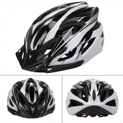 Adjustable child bicycle helmet with 18 wind holes for ventilation in various colors