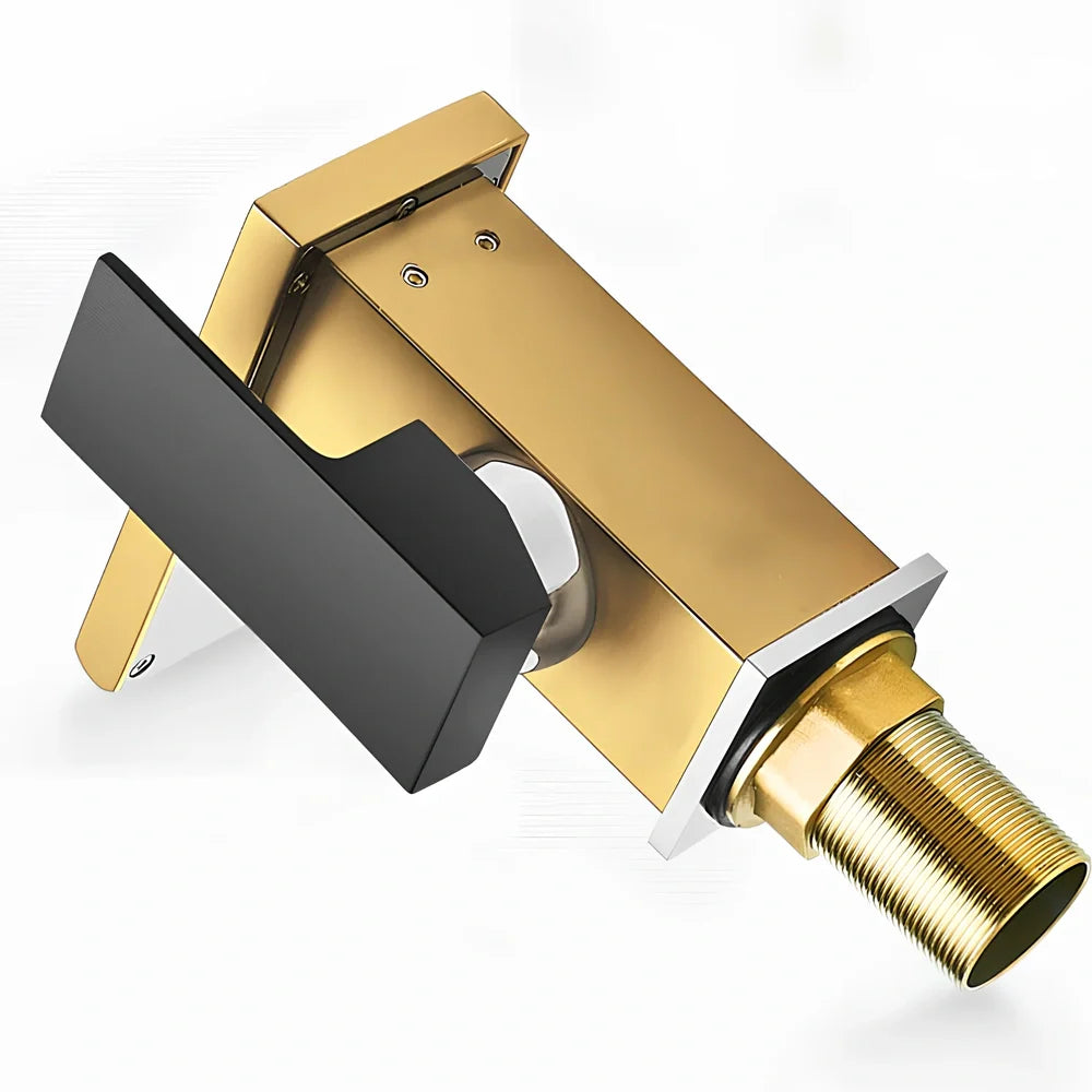 Automatic sensor basin faucet with chrome finish and 304 stainless steel construction