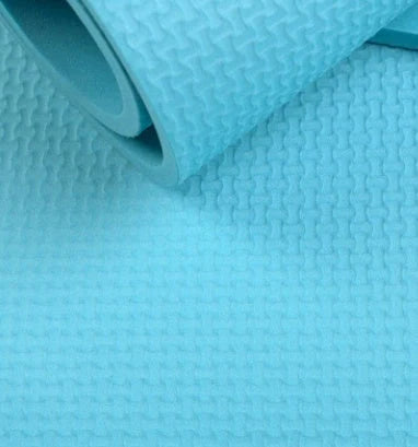 EVA Fitness Composite Yoga Mat in various colors with anti-slip surface