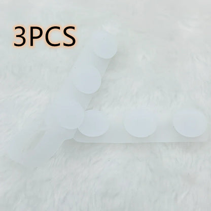 Silicone mask extension strap showing 1.5cm width and colour options including transparent