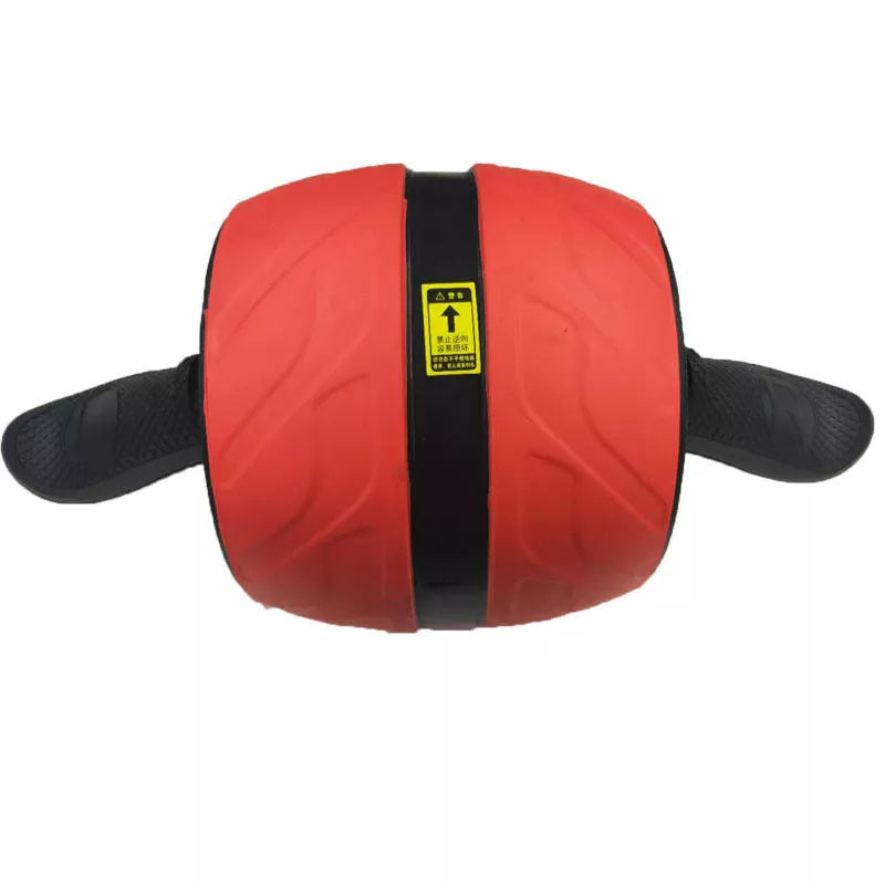 Home abdominal wheel with spring boost for core workouts