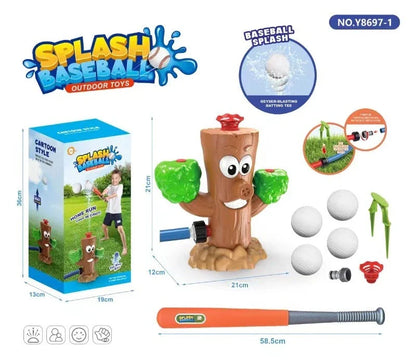 Colorful outdoor water sprinkler toy with cactus-shaped design for kids to enjoy in the backyard