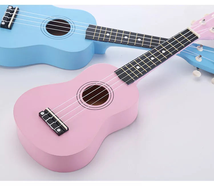 Children's 21-inch beginner guitar ukulele by Junning in various colors